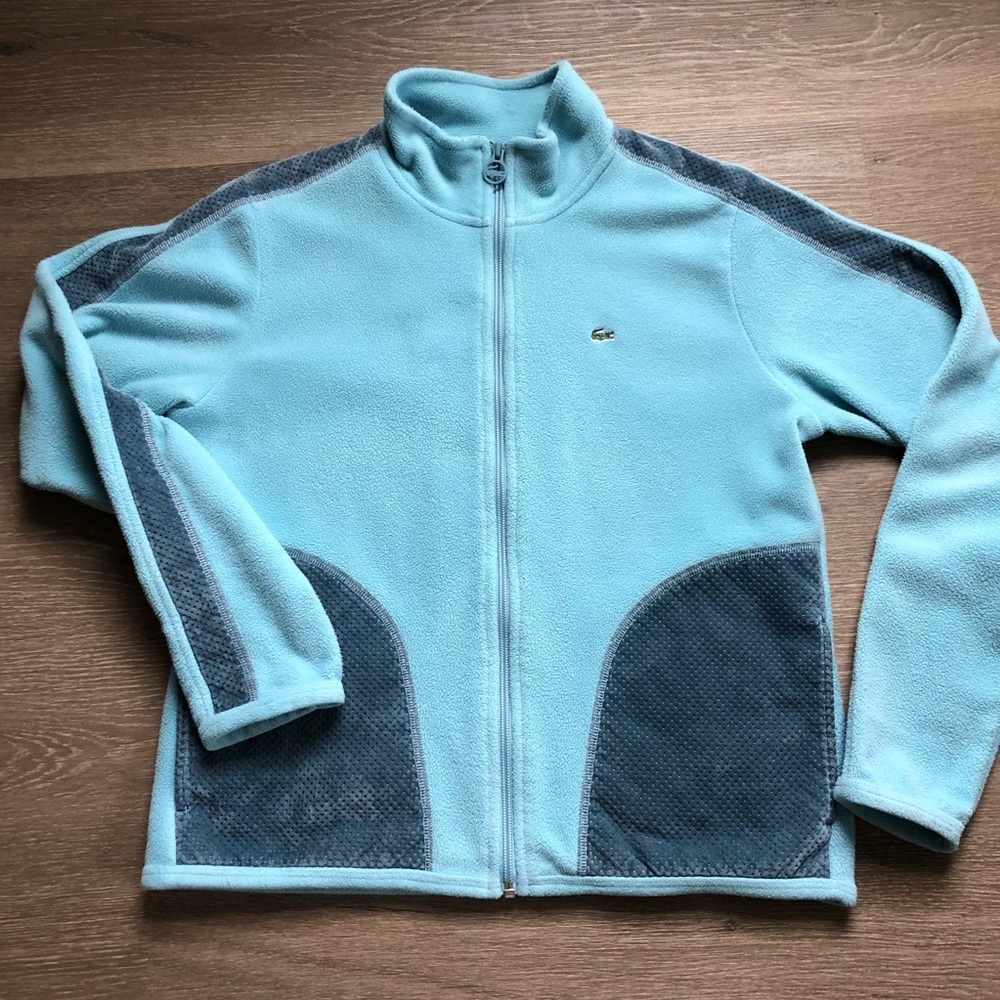Vintage Lacoste full Zip Fleece Jacket